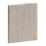 Exacompta agenda de bureau horizons 20 visuel woody 15 x 21 cm semainier janvier � d�cembre 2026 - beige ...