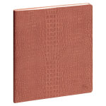 Exacompta agenda de bureau horizons 22 baby croco 22, 5 x 18, 5 cm semainier janvier � d�cembre 2026 ...