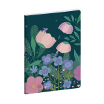 Exacompta agenda mensuel easyslim 15 mini labo 12 mois - format 10 x 15 cm - bleu - 2027