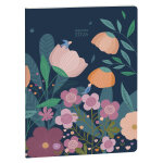 Exacompta agenda mensuel easyslim 21 mini labo 12 mois - format 15 x 21 cm - bleu - 2026