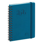 Exacompta agenda de poche eurotime 13s spiral� swan 9 x 13 cm semainier janvier � d�cembre 2026 - couleurs ...