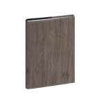 Exacompta agenda de poche horizons 13 woody 9 x 13 cm semainier janvier � d�cembre 2026 - taupe