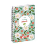 Exacompta agenda de poche lady 16s spiral� dodo & cath 9 x 16 cm semainier janvier � d�cembre 2026 - ...