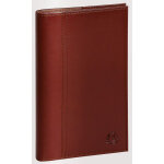 Exacompta agenda de poche sl 17 bellagio 9 x 17, 5 cm quinzainier janvier � d�cembre 2026 - couleurs ...
