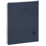 Exacompta agenda semainier a4  spirales consultation barbara - 21 x 29, 7 cm - bleu - 2026