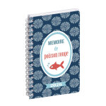 Exacompta agenda semainier lady 16s dodo and cath visuel poisson - spiral - 9 x 16 cm - 2026