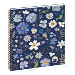 Exacompta agenda semainier recycl� eurotime 22s chemin des marettes - 18, 5 x 22, 5 cm - bleu - 2027