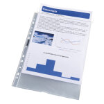Exacompta bloc 50 pochettes perforées pp lisse quick doc - a4 - cristal Exacompta bloc 50 pochettes perforées pp lisse quick doc - a4 - cristal