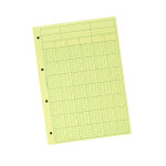 Exacompta bloc audit de contrle comptable, 6 colonnes, 70 feuillets - 21 x 29, 7 cm - a4