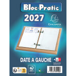 Exacompta bloc �ph�m�ride - date � gauche - 2027