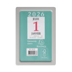 Exacompta bloc �ph�m�ride neutre sans support 6, 5 x 9, 7 cm - 2026 - vert