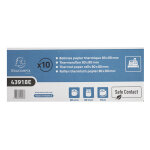 Exacompta bobine tickets de caisse 80 x 80 x 12 mm - longueur 76m - 43918e - rouleau papier thermique ...