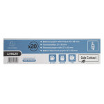 Exacompta bobine pour tickets de carte bancaire 57x30mm - 9m - 1 pli thermique 52g / m2 - safe contact. ...