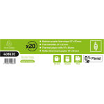 Exacompta bobine pour tickets de carte bancaire 57x32mm - 11m - 1 pli thermique 55g / m2 sans phenol ...