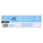 Exacompta bobine pour tickets de carte bancaire 57x46mm - 24m - 1 pli thermique 55g / m2. - blanc
