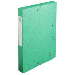 Exacompta bote de classement a4 cartobox - carte lustre 7 / 10e - dos 4 cm - vert