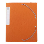 Exacompta boite de classement cartobox dos 40mm carte lustre - a4 - orange
