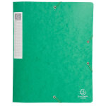 Exacompta boite de classement cartobox dos 40mm carte lustr�e - a4 - vert