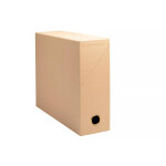 Exacompta bote de classement officebyme en carton - dos 9 cm - beige