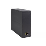 Exacompta bote de classement officebyme en carton - dos 9 cm - noir