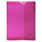 Exacompta boite de classement en polypropylène dos 25mm iderama pp - a4 - rose Exacompta boite de classement en polypropylène dos 25mm iderama pp - a4 - rose