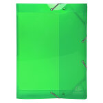 Exacompta boite de classement en polypropylène dos 25mm iderama pp - a4 - vert anis Exacompta boite de classement en polypropylène dos 25mm iderama pp - a4 - vert anis