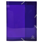 Exacompta boite de classement en polypropylène dos 40mm iderama pp - a4 - violet Exacompta boite de classement en polypropylène dos 40mm iderama pp - a4 - violet