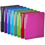 Exacompta bote de rangement a4en polypropylne 400feuille - 250x330mm - coloris assortis - lot ...
