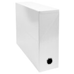 Exacompta boite transfert dos 90mm iderama - blanc