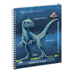 Exacompta cahier de textes jurassic world blue 17 x 22 cm - visuel