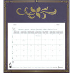 Exacompta calendrier mensuel easycal skytos avec feuillets d�tachables 24 x 18 cm sur support plaque ...