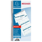 Exacompta carnet de 200 messages - 29, 7 x 14, 8 cm