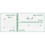 Exacompta carnet à souche reçus - format horizontal 9 x 21 cm - 50 feuilles Exacompta carnet à souche reçus - format horizontal 9 x 21 cm - 50 feuilles