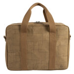Exacompta cartable - sacoche washable paper eterneco - brun motifs gomtriques
