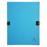 Exacompta chemise dos extensible n'clip - turquoise Exacompta chemise dos extensible n'clip - turquoise