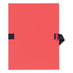 Exacompta chemise dos extensible sans rabat 24 x 32 cm - rouge