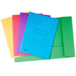 Exacompta chemise imprime 2 rabats forever - carte recycle 290g / m - format 24 x 32 cm - dos 2 cm ...
