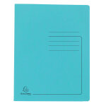 Exacompta chemise à lamelle carte lustrée 355gm2 - a4 - turquoise Exacompta chemise à lamelle carte lustrée 355gm2 - a4 - turquoise