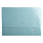 Exacompta chemise poche 1928 265g / m2 - a4 - bleu tropique