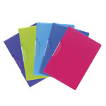 Exacompta chemise de présentation polypropylène semi - rigide clip design - a4 - couleurs assorties Exacompta chemise de présentation polypropylène semi - rigide clip design - a4 - couleurs assorties