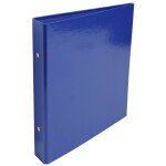 Exacompta classeur 17x22 2anneaux 25mm iderama - bleu fonc�
