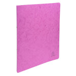 Exacompta classeur 2 anneaux 15mm carte lustr�e - a4 - rose