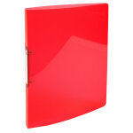 Exacompta classeur 2 anneaux 15mm iderama pp polypropyl�ne 5 / 10e - a4 - rouge