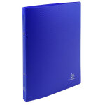 Exacompta classeur 2 anneaux 15mm polypropyl�ne opak - a4 - bleu fonc�