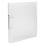 Exacompta classeur 2 anneaux 30 mm polypropyl�ne chromaline - a4 maxi - incolore