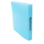 Exacompta classeur 2 anneaux 30mm polypropyl�ne chromaline pastel - bleu pastel