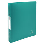 Exacompta classeur 2 anneaux 30mm polypropyl�ne opak rigide 10 / 10e - a4 maxi. - vert fonc�