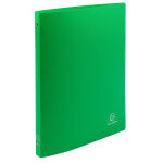 Exacompta classeur 4 anneaux 15mm polypropyl�ne opak - a4 - vert clair