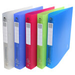 Exacompta classeur 4 anneaux 30 mm polypropyl�ne chromaline (avec �tiquette de dos) - a4 maxi - couleurs ...