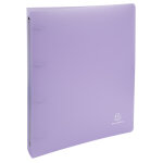 Exacompta classeur 4 anneaux 30 mm polypropyl�ne chromaline pastel - a4 maxi - mauve